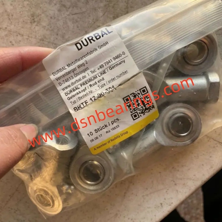 EF08-20-502 EF10-20-502 德国DURBAL杆端轴承 EF10SO-22-502 EF12-20-502